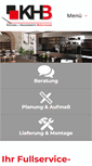 Mobile Screenshot of khb-mannheim.de